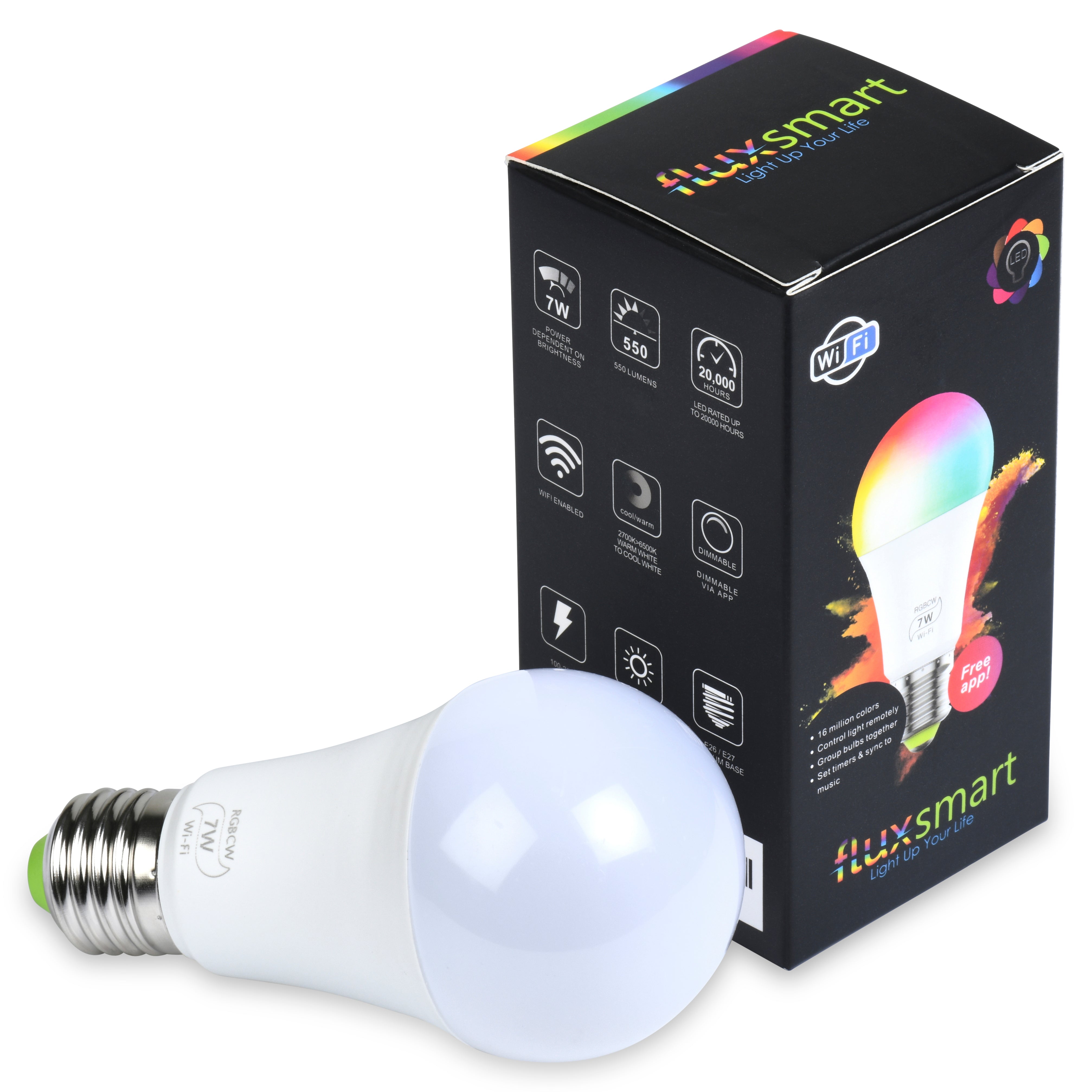 Flux Flux LED Bulb WiFi Light – Lighting Smart Smart