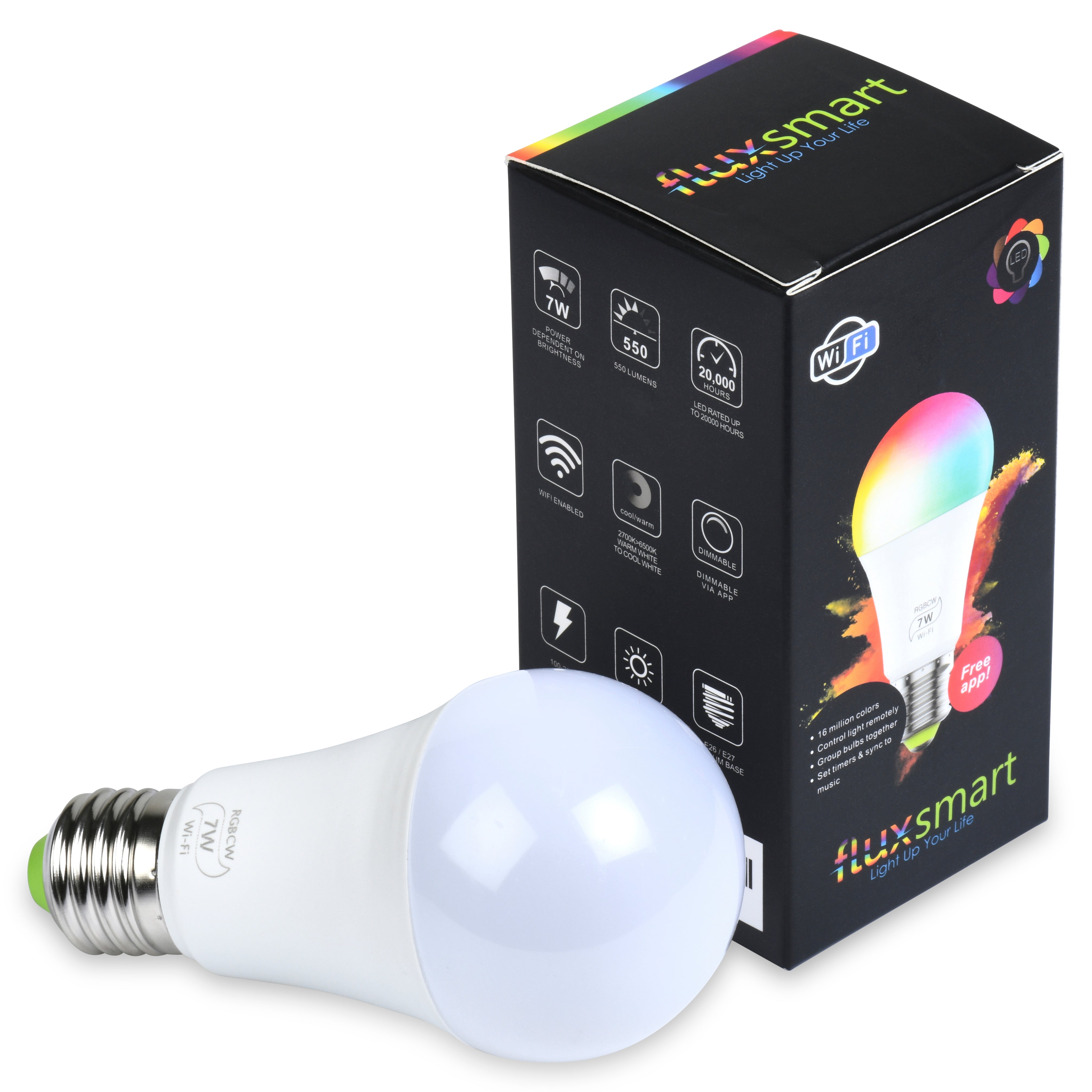 Lao Besættelse forgænger Flux WiFi Smart LED Light Bulb – Flux Smart Lighting